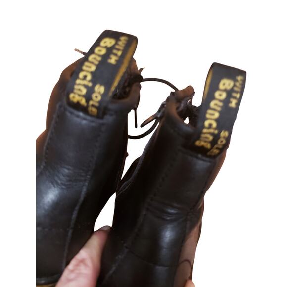 Dr. Martens Junior 1460 Leather Boot Black Size 13 - Picture 9 of 11
